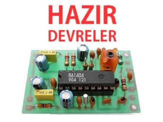 Hazır Elektronik Devreler Nelerden Oluşmaktadır?