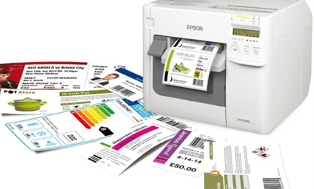 Epson Serisi C3500 Renkli Etiket Yazıcı